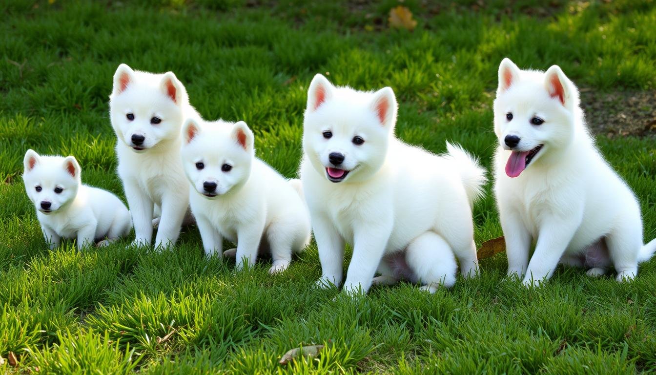 Berger Blanc Suisse puppy growth