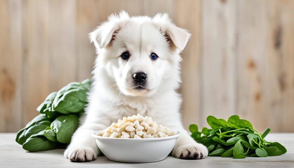 berger blanc suisse puppy food