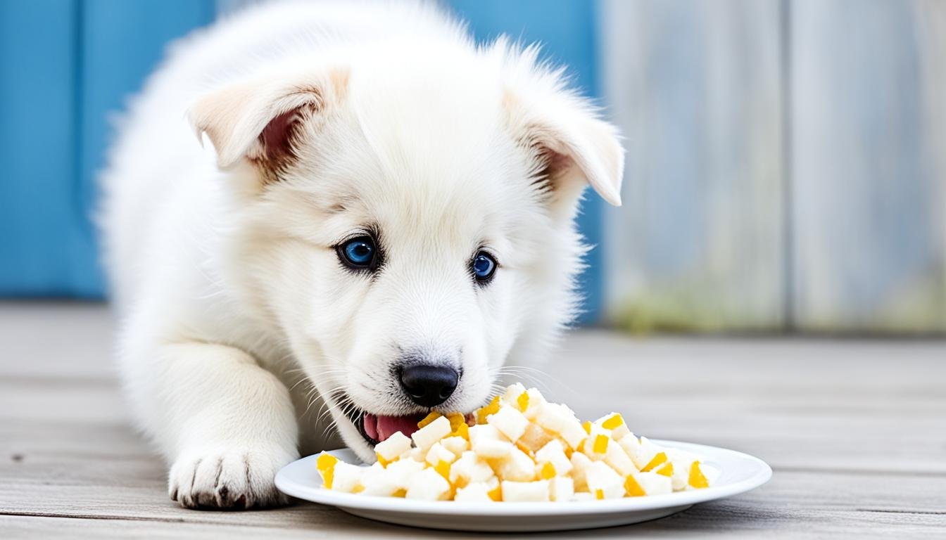 best food for berger blanc suisse puppies